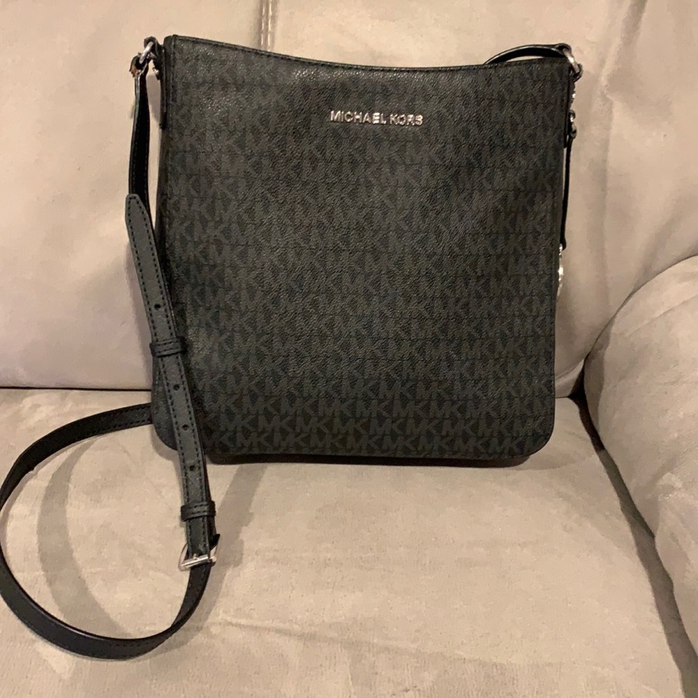 MK black logo crossbody